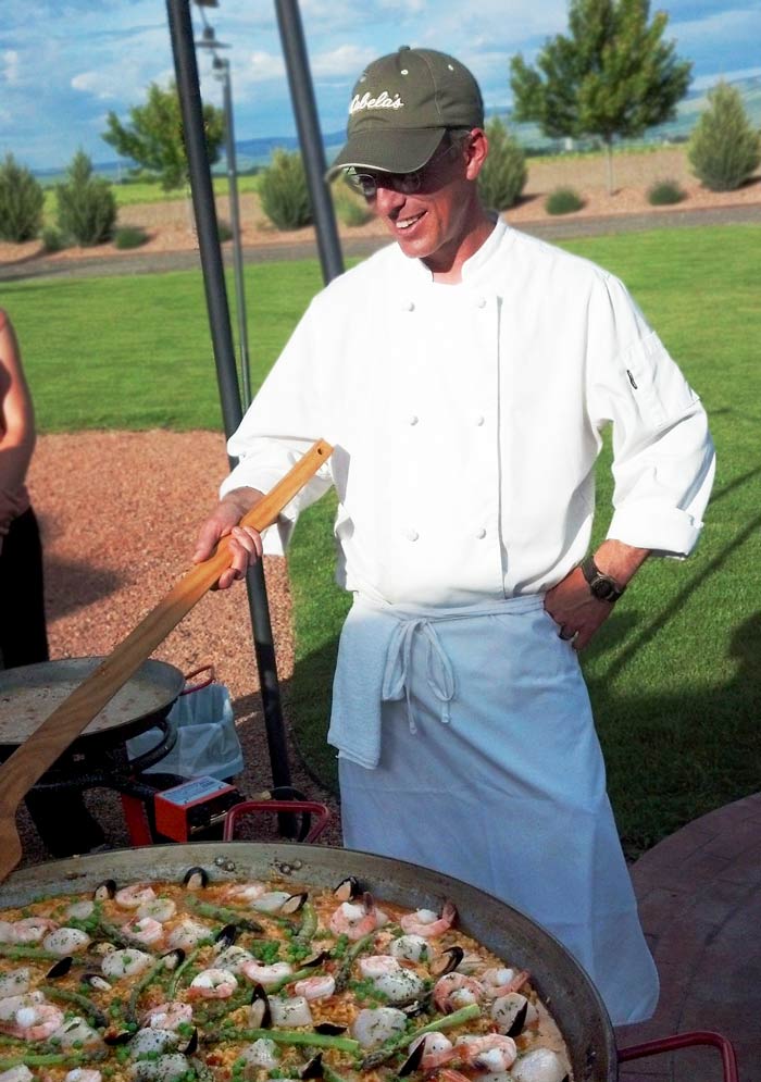 a chef's catering owner Marty Bray